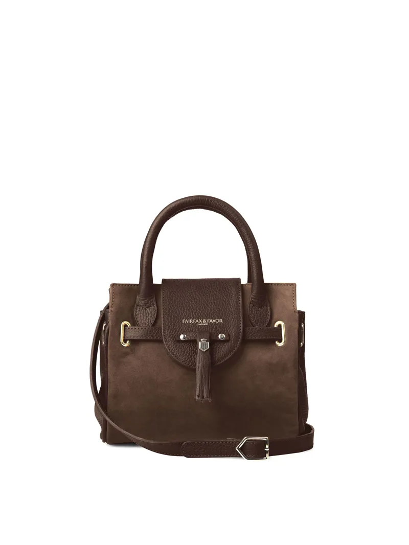 Fairfax and Favor Mini Windsor Bag - Chocolate-2